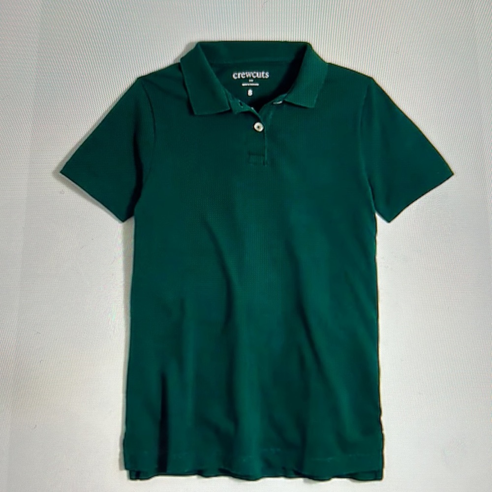 J.Crew Crewcuts Green Polo Shirt, 4-5t.